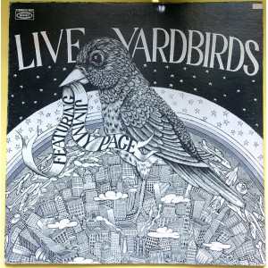 YARDBIRDS Live Yardbirds (Featuring Jimmy Page) (Epic E 30615) USA 1971 Promo LP